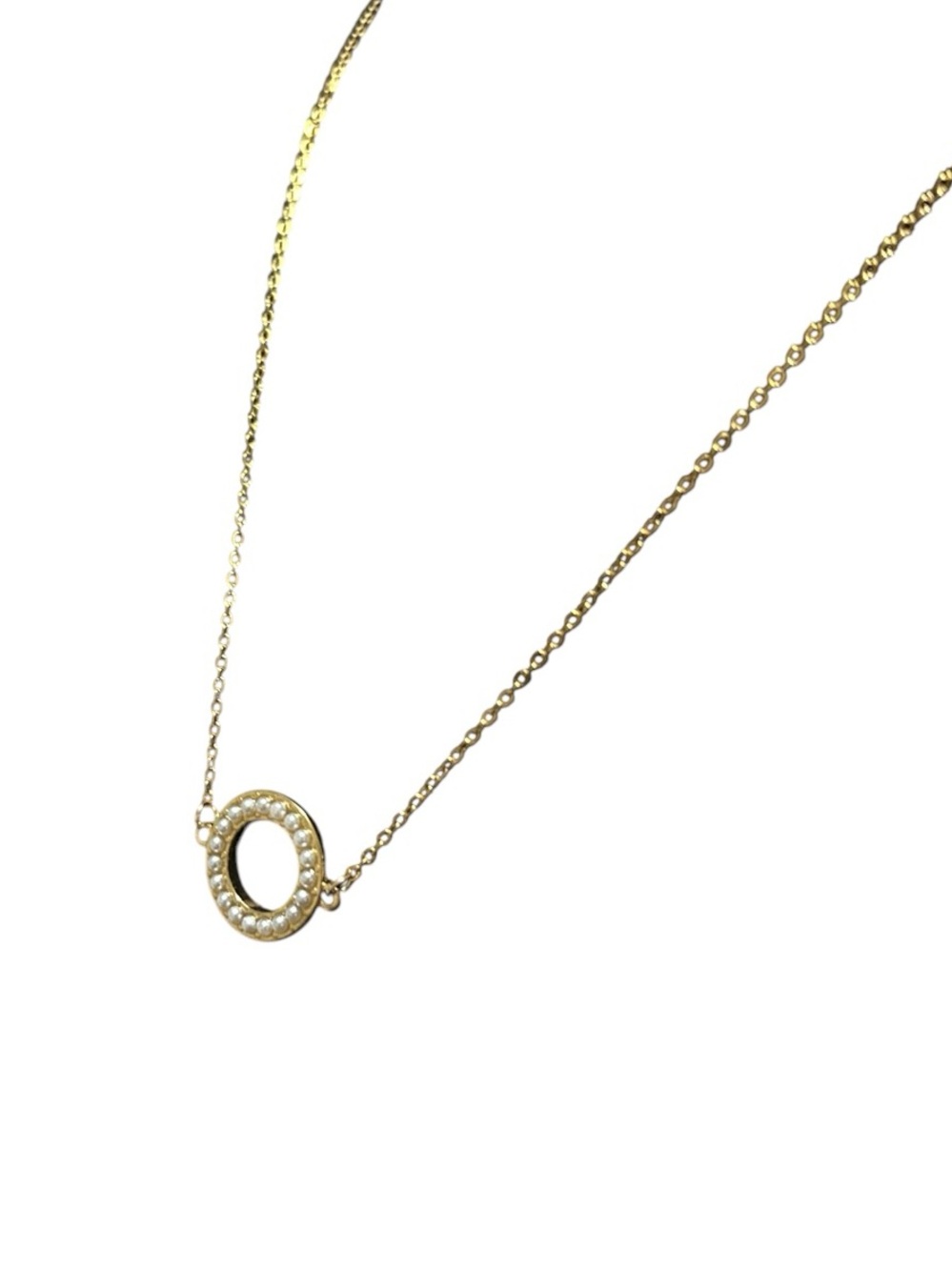 Plunder Jamie Necklace - Gold with Pearl Accents - Picture 6 of 8